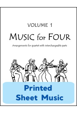 Music for Four - Volume 1 - Create Your Own Set of Parts - Printed Sheet Music